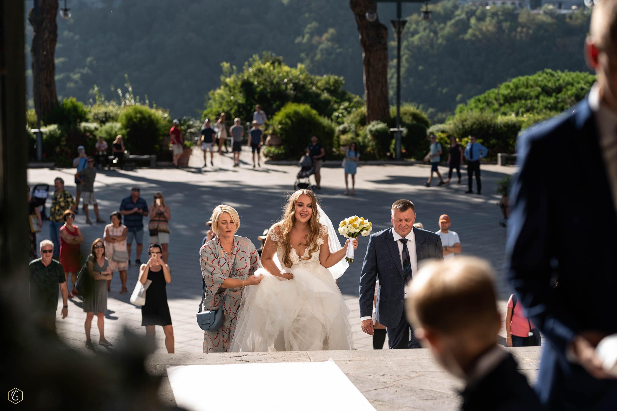 Vilma Wedding & Event Planner _ Vilma Rapšaitė _ santuokos organizatorė _ vestuvės Amalfyje _ turistai _ jaunoji _ vestuvės Italijoje